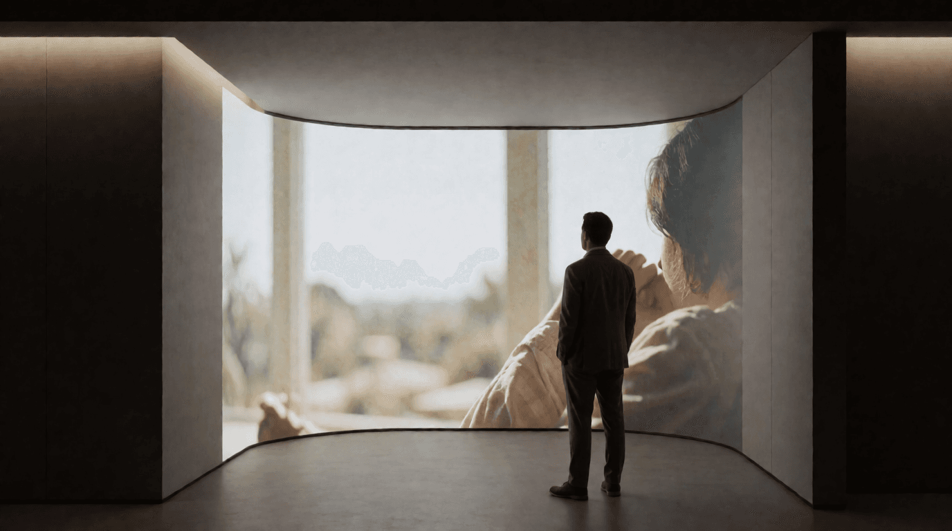immersive 360 projection room showroom